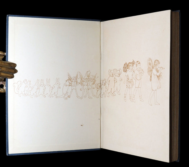 1925 Rare Book - The Little Green Road to Fairyland by Ida Rentoul Outhwaite