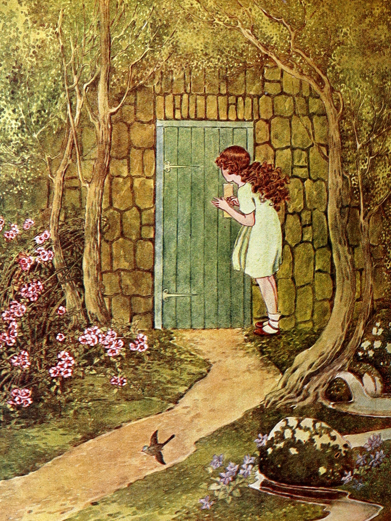 1925 Rare Book - The Little Green Road to Fairyland by Ida Rentoul Outhwaite