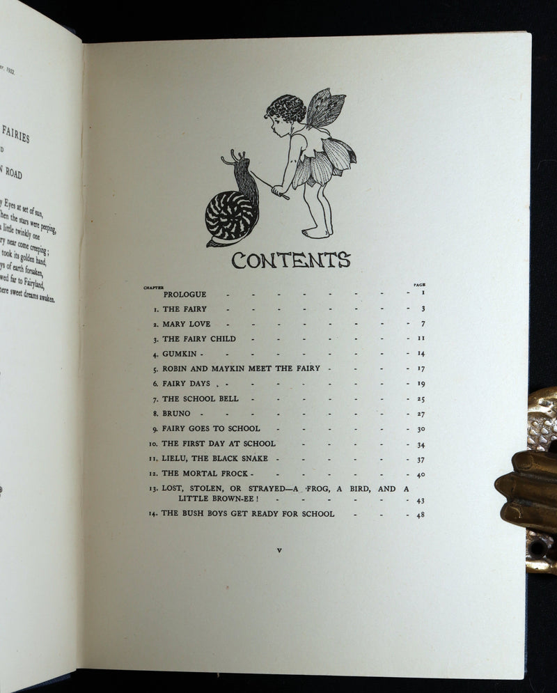 1925 Rare Book - The Little Green Road to Fairyland by Ida Rentoul Outhwaite