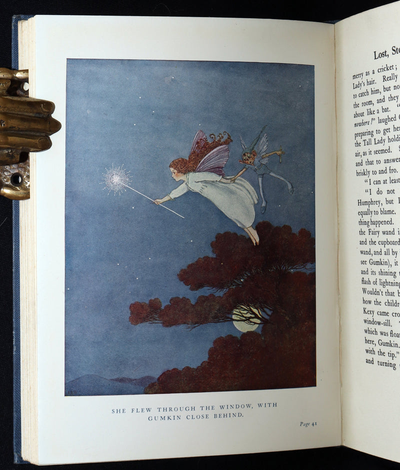 1925 Rare Book - The Little Green Road to Fairyland by Ida Rentoul Outhwaite