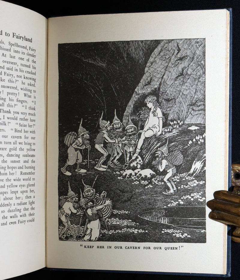 1925 Rare Book - The Little Green Road to Fairyland by Ida Rentoul Outhwaite