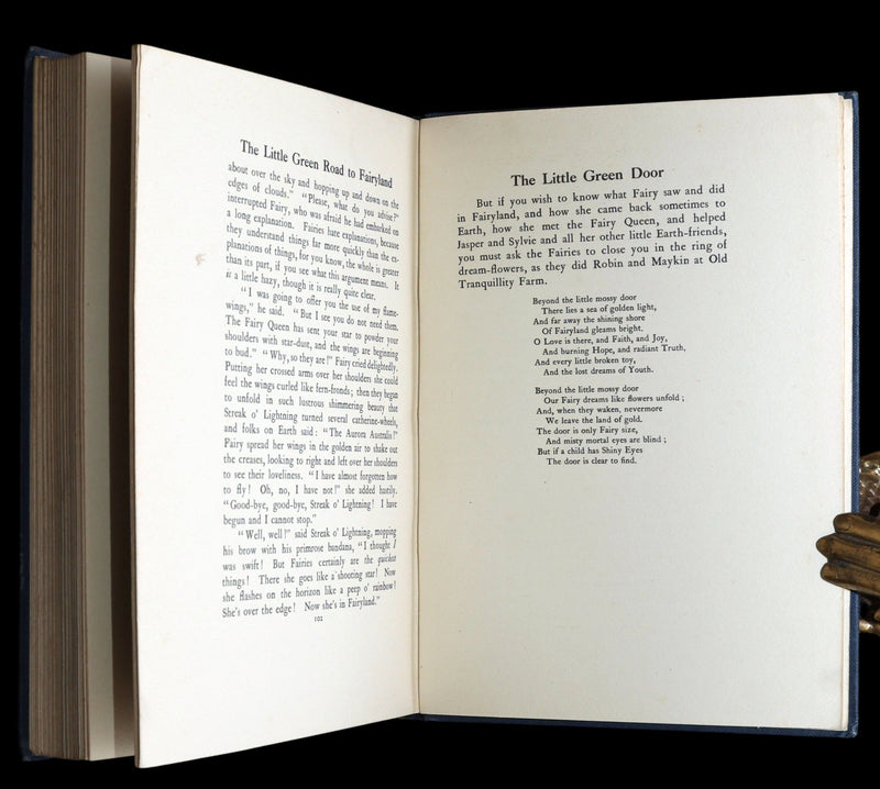 1925 Rare Book - The Little Green Road to Fairyland by Ida Rentoul Outhwaite