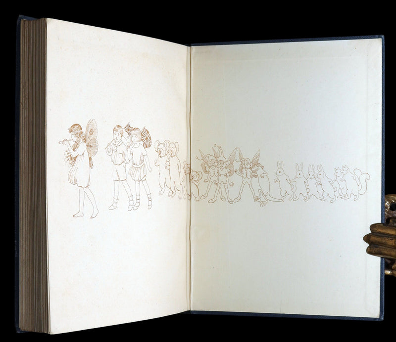 1925 Rare Book - The Little Green Road to Fairyland by Ida Rentoul Outhwaite