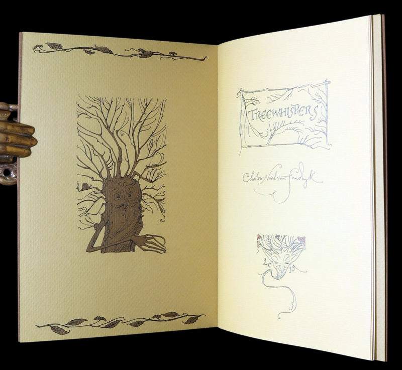 2015 Rare First Edition - Tree Whispers, Illustrated by Charles van Sandwyk