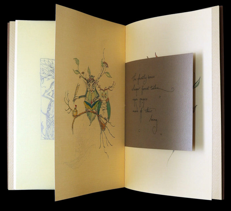 2015 Rare First Edition - Tree Whispers, Illustrated by Charles van Sandwyk