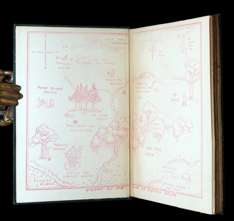 1926 Rare First Edition - Winnie-The-Pooh Illustrated by Ernest Shepard