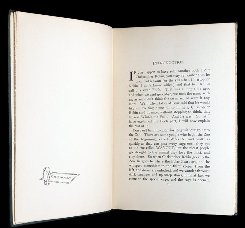 1926 Rare First Edition - Winnie-The-Pooh Illustrated by Ernest Shepard