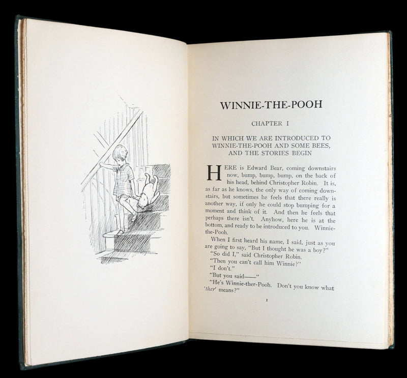 1926 Rare First Edition - Winnie-The-Pooh Illustrated by Ernest Shepard