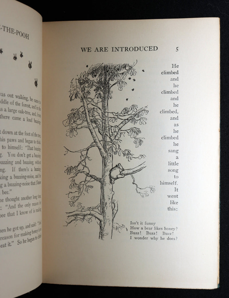 1926 Rare First Edition - Winnie-The-Pooh Illustrated by Ernest Shepard