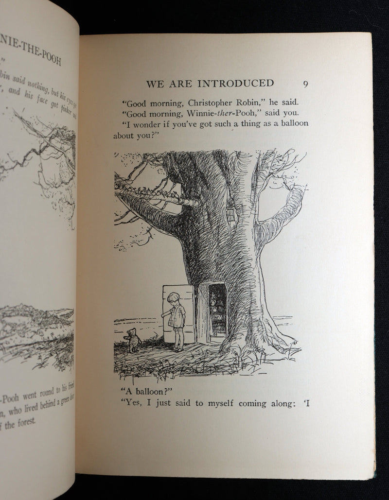 1926 Rare First Edition - Winnie-The-Pooh Illustrated by Ernest Shepard
