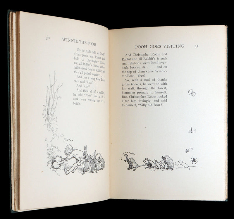 1926 Rare First Edition - Winnie-The-Pooh Illustrated by Ernest Shepard