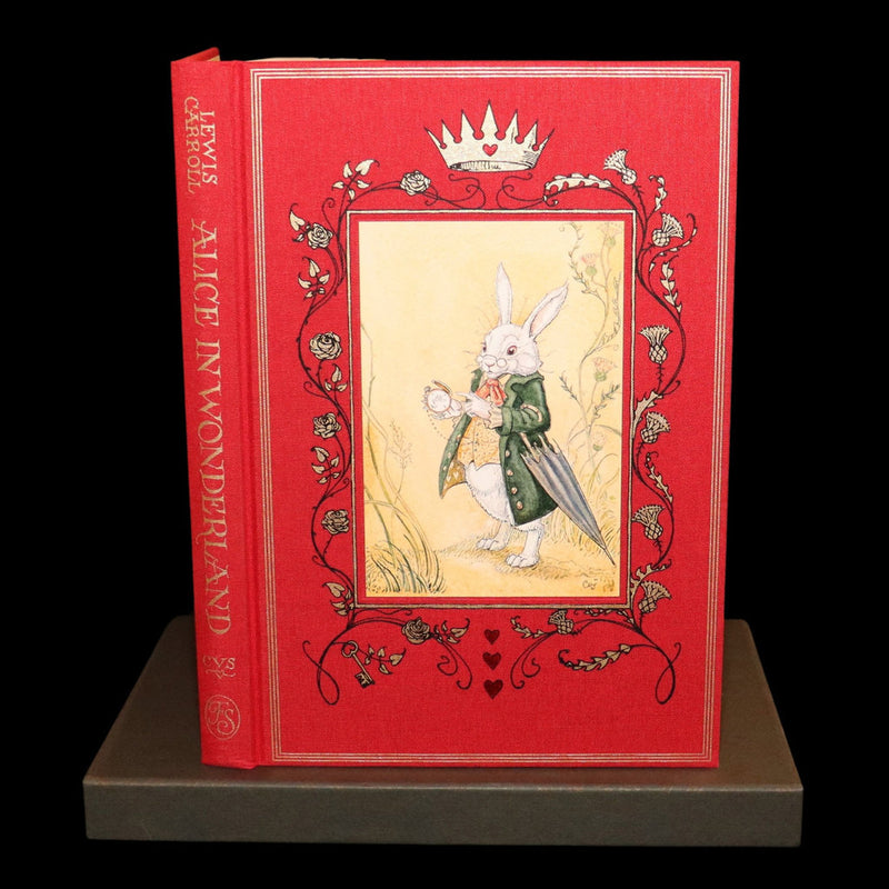 2019 Signed First Edition - Alice in Wonderland, Charles van Sandwyk Illustrator