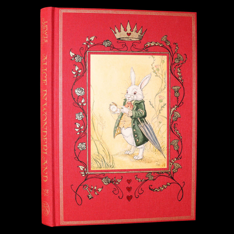 2019 Signed First Edition - Alice in Wonderland, Charles van Sandwyk Illustrator