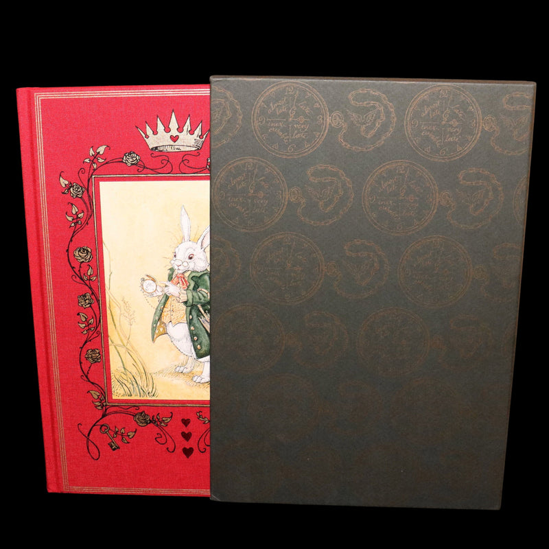 2019 Signed First Edition - Alice in Wonderland, Charles van Sandwyk Illustrator