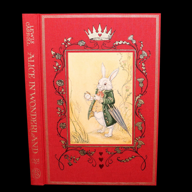 2019 Signed First Edition - Alice in Wonderland, Charles van Sandwyk Illustrator