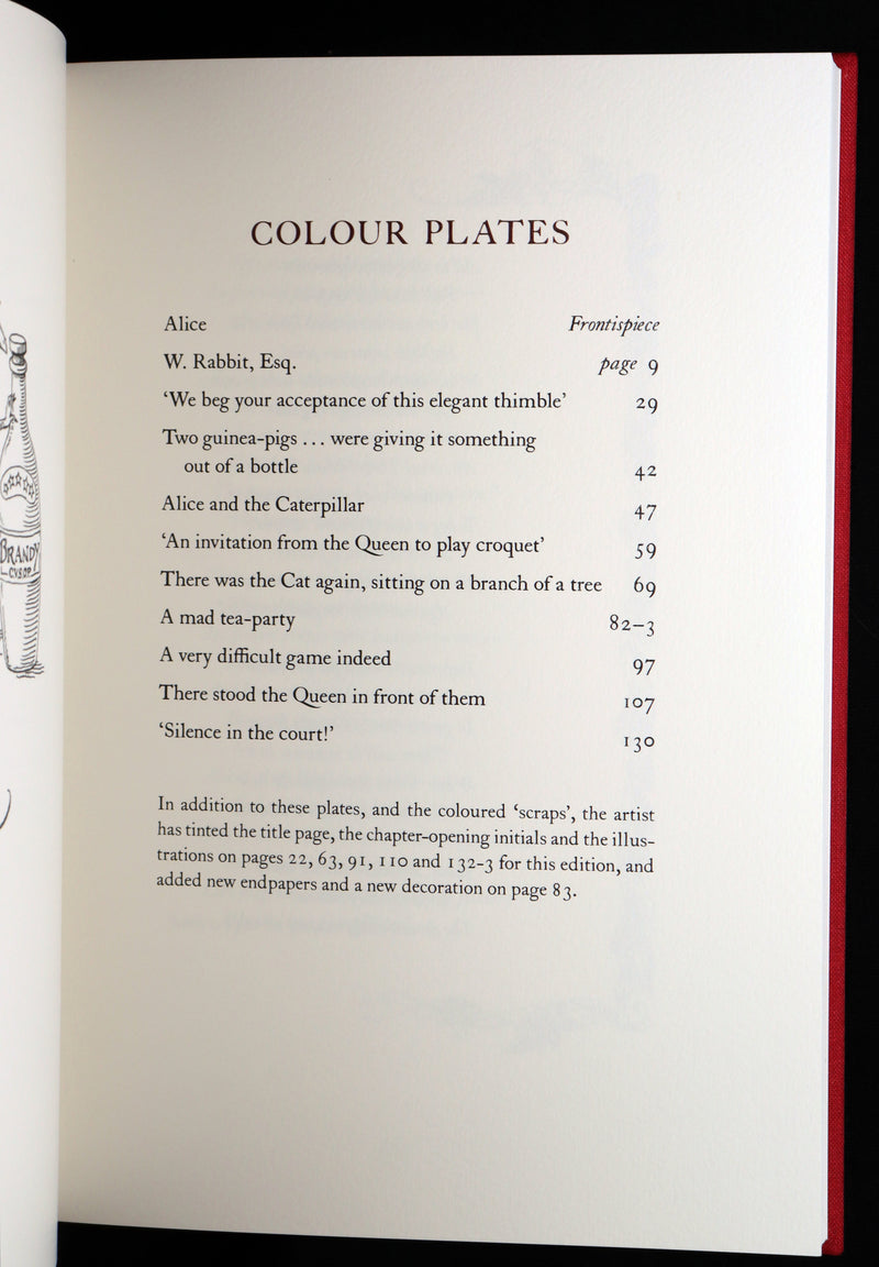 2019 Signed First Edition - Alice in Wonderland, Charles van Sandwyk Illustrator