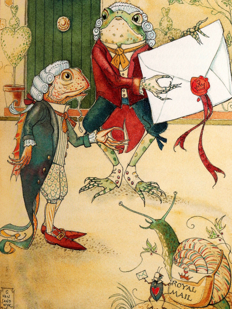 2019 Signed First Edition - Alice in Wonderland, Charles van Sandwyk Illustrator