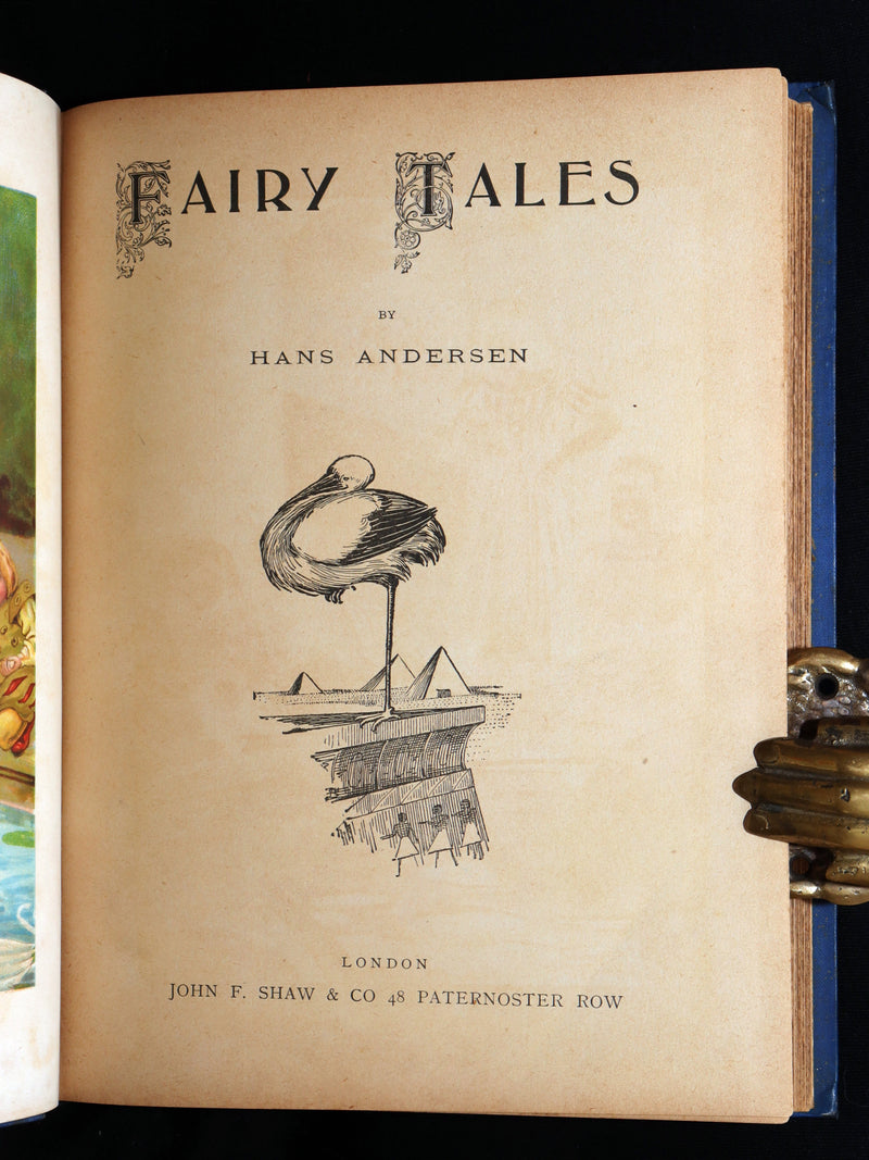 1905 Rare Edwardian illustrated edition - Fairy Tales by Hans Christian Andersen