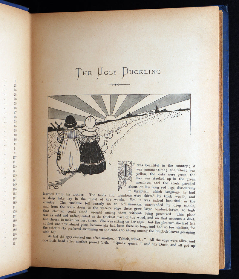 1905 Rare Edwardian illustrated edition - Fairy Tales by Hans Christian Andersen
