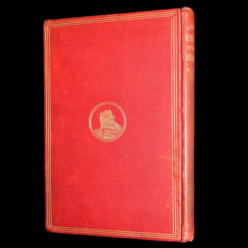 1876 Rare Victorian Book - The Hunting of the Snark by Lewis Carroll