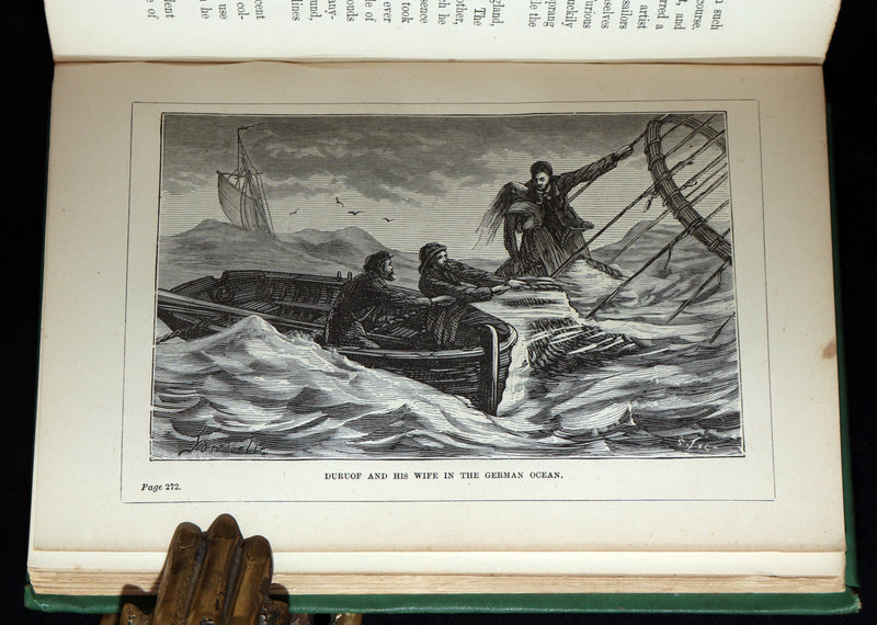 1877 First Edition - Adventures in the Air,  Great Aeronauts by de Fonvielle