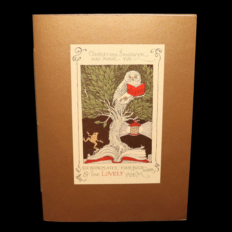 2014 Rare Book - Long Ago in Bangalore, One Lovely Poem by Charles van Sandwyk