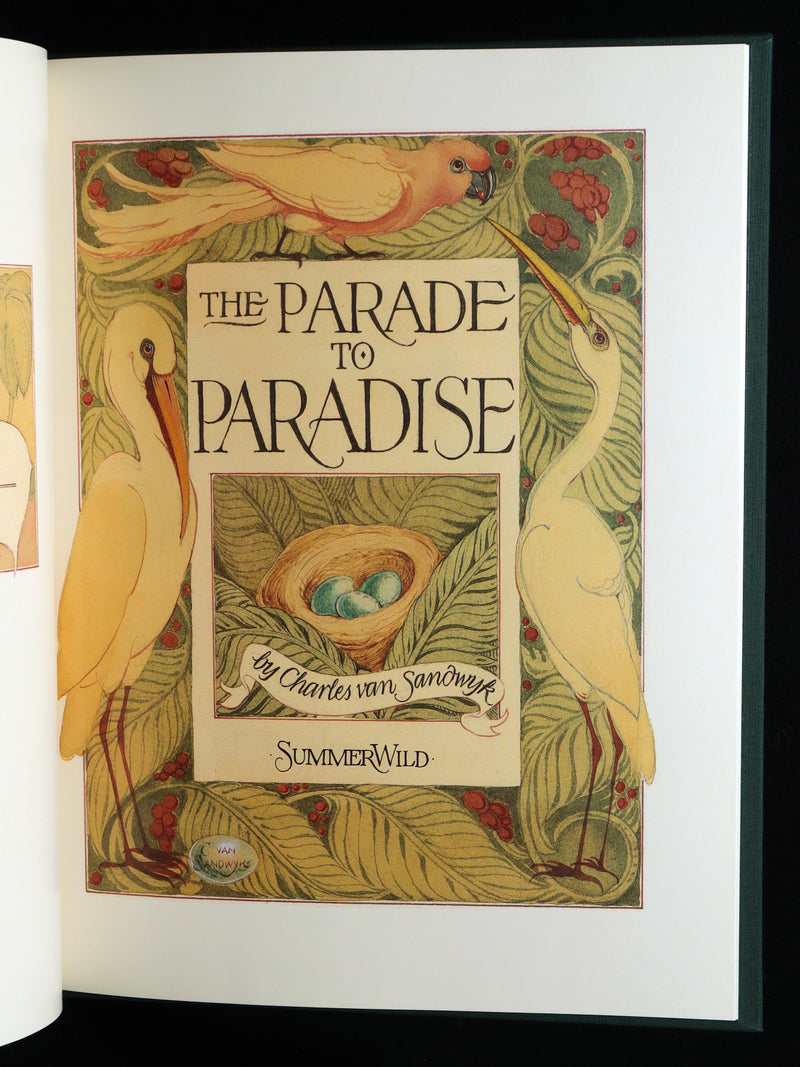 1992 First Limited Edition #132/250 - Parade to Paradise by Charles van Sandwyk