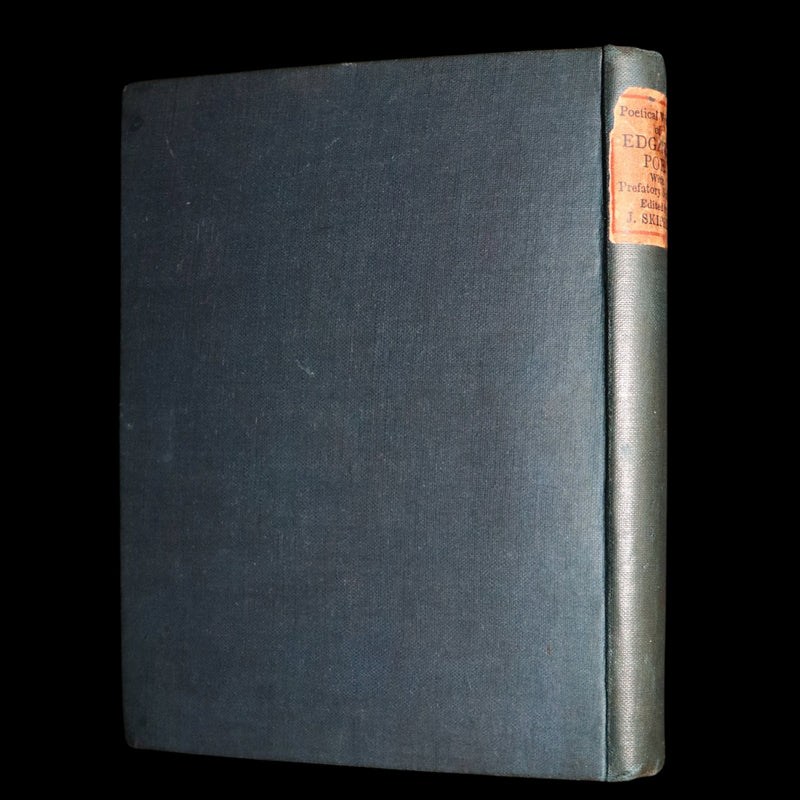 1886 Rare Book - Poems, The Fall of the House of Usher by of Edgar Allan Poe