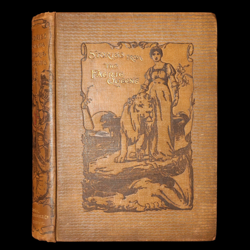 1900 Rare Book - Stories from the Faerie Queene Illustrated by A. G. Walker