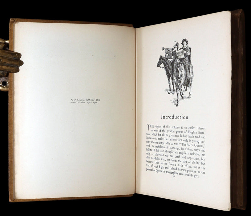 1900 Rare Book - Stories from the Faerie Queene Illustrated by A. G. Walker