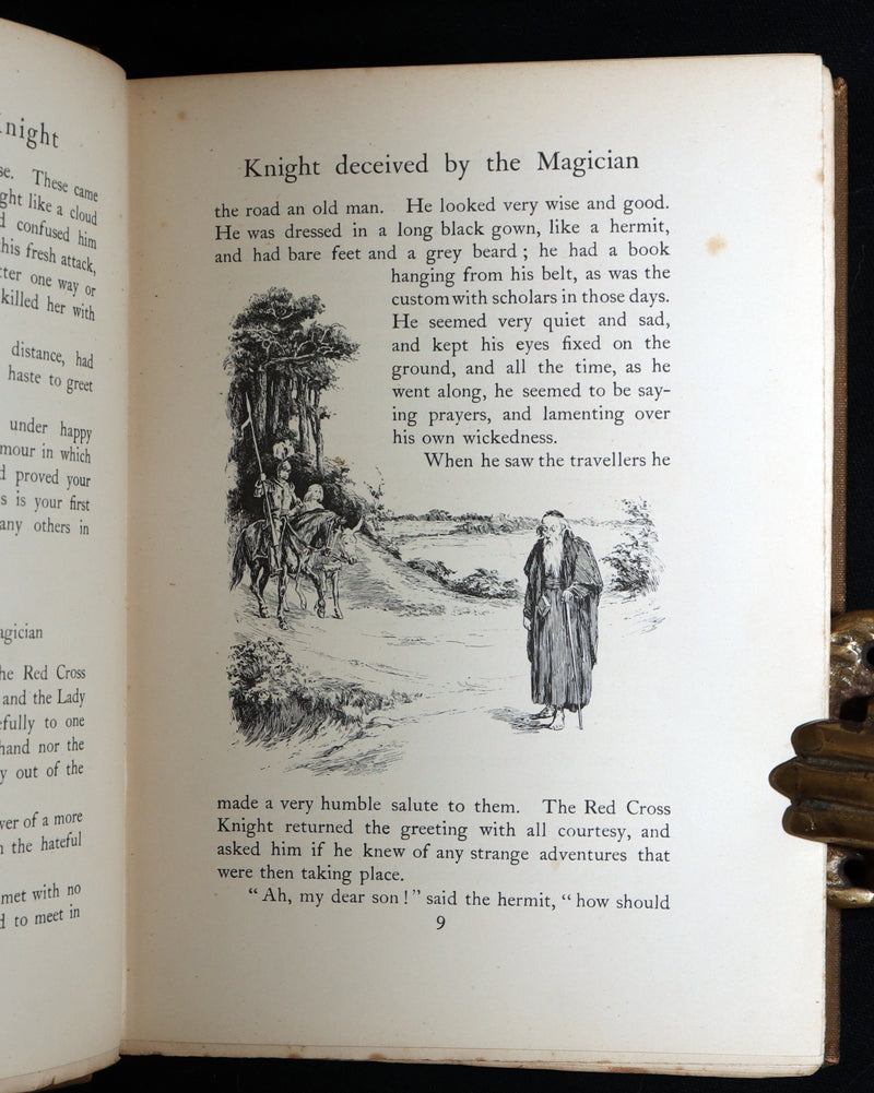 1900 Rare Book - Stories from the Faerie Queene Illustrated by A. G. Walker