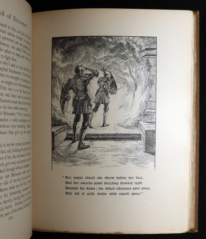 1900 Rare Book - Stories from the Faerie Queene Illustrated by A. G. Walker