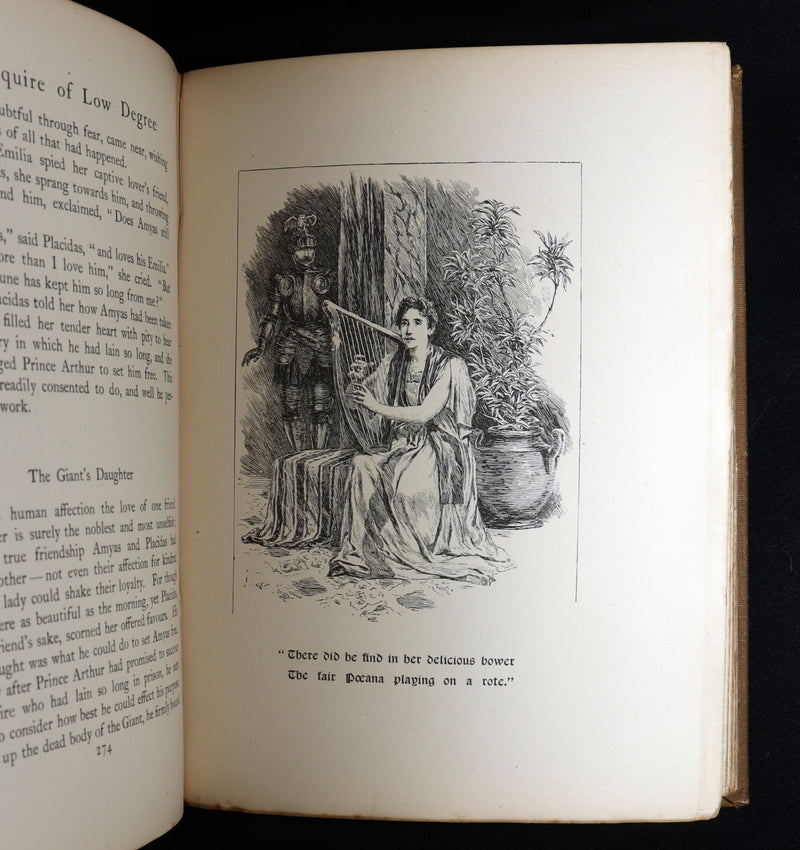 1900 Rare Book - Stories from the Faerie Queene Illustrated by A. G. Walker