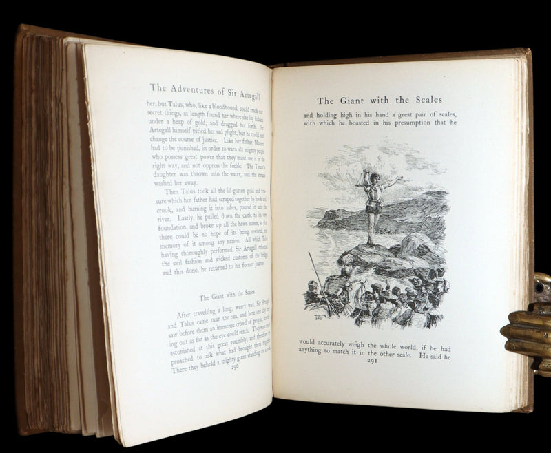 1900 Rare Book - Stories from the Faerie Queene Illustrated by A. G. Walker