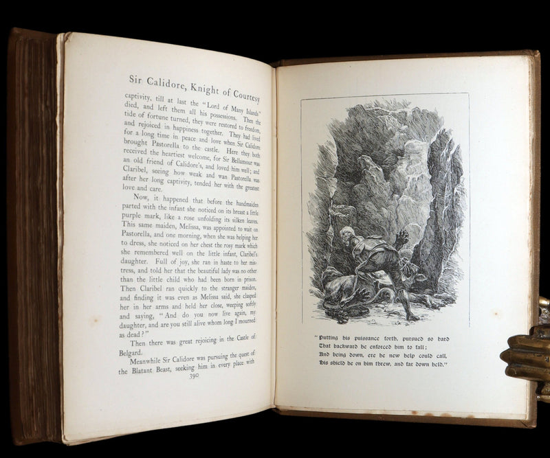 1900 Rare Book - Stories from the Faerie Queene Illustrated by A. G. Walker