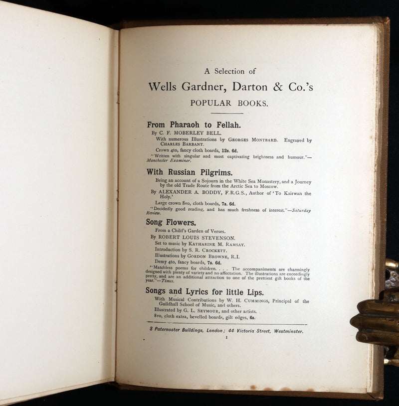 1900 Rare Book - Stories from the Faerie Queene Illustrated by A. G. Walker