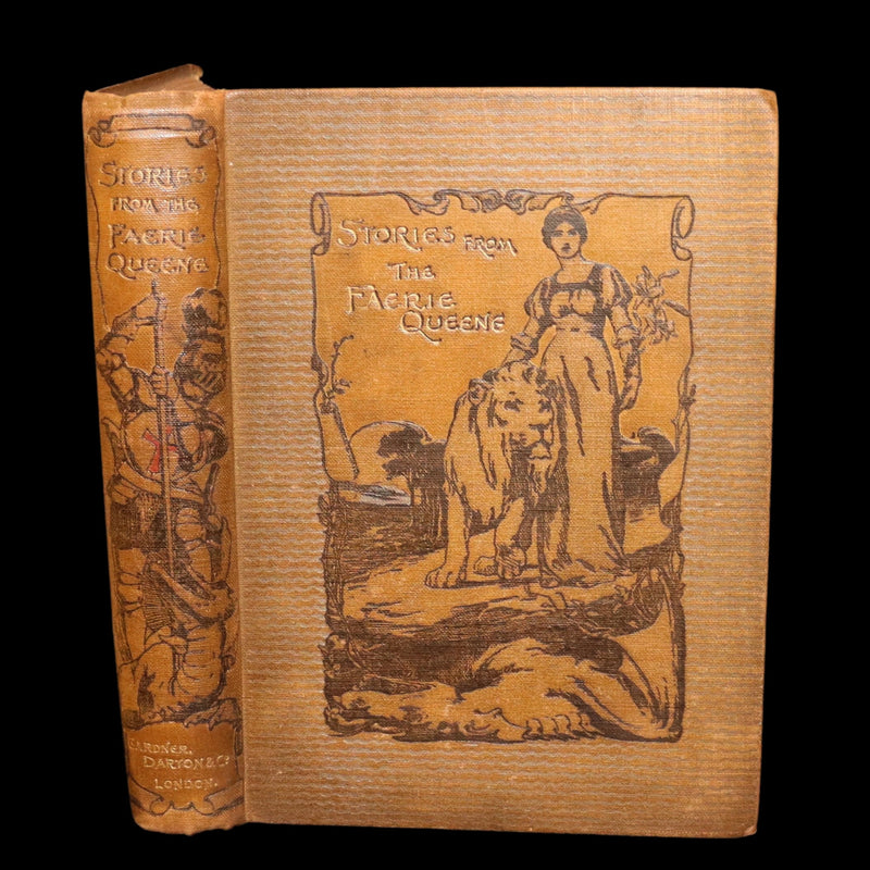 1900 Rare Book - Stories from the Faerie Queene Illustrated by A. G. Walker