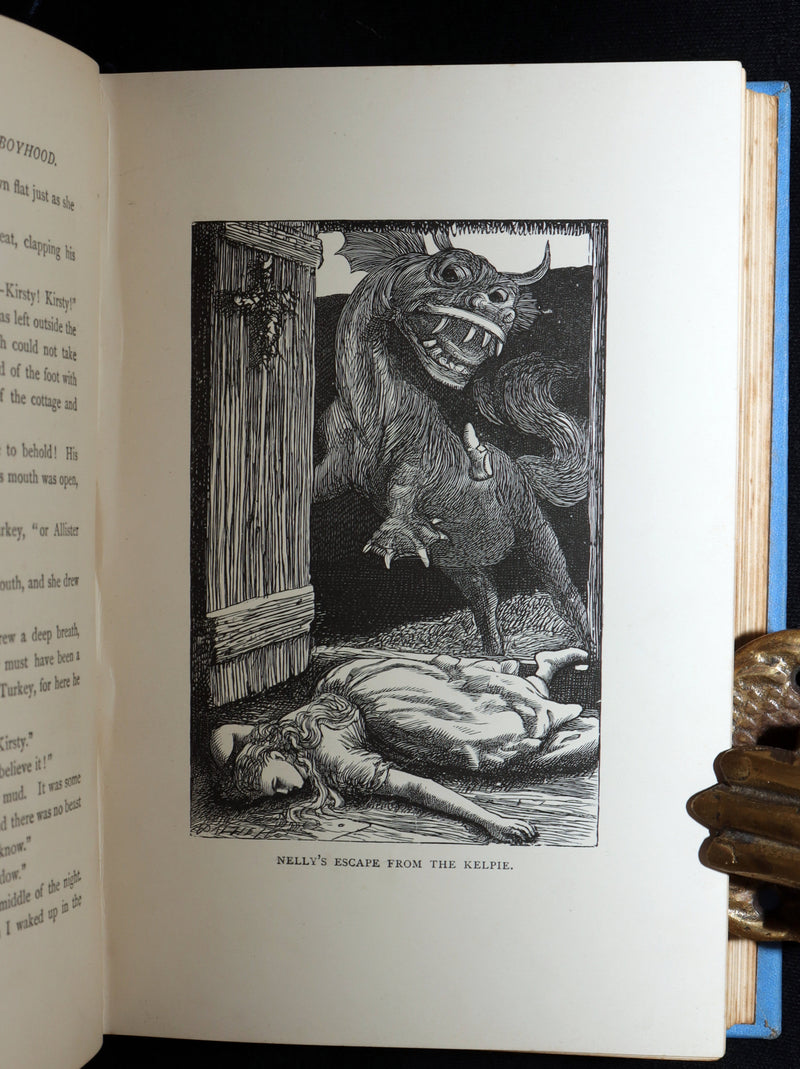 1889 Rare Book - Ranald Bannerman’s Boyhood by George MacDonald, Illustrated