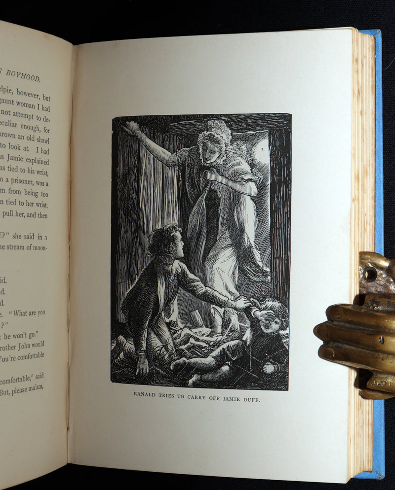 1889 Rare Book - Ranald Bannerman’s Boyhood by George MacDonald, Illustrated