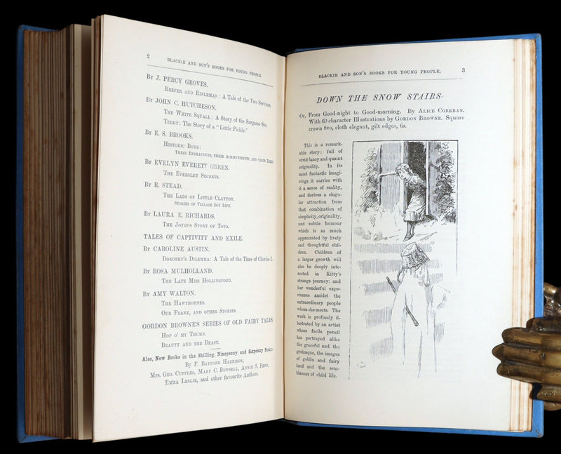 1889 Rare Book - Ranald Bannerman’s Boyhood by George MacDonald, Illustrated