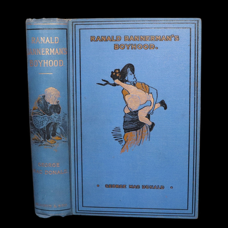 1889 Rare Book - Ranald Bannerman’s Boyhood by George MacDonald, Illustrated