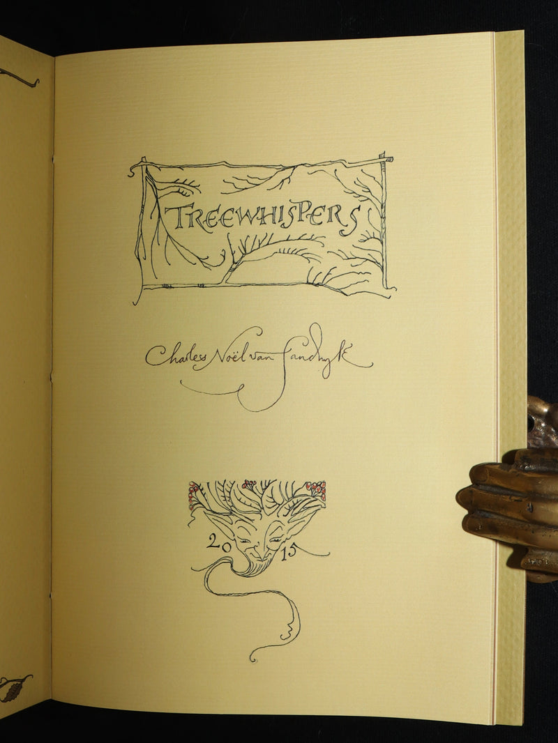 2015 Rare First Edition - Tree Whispers Illustrated by Charles van Sandwyk