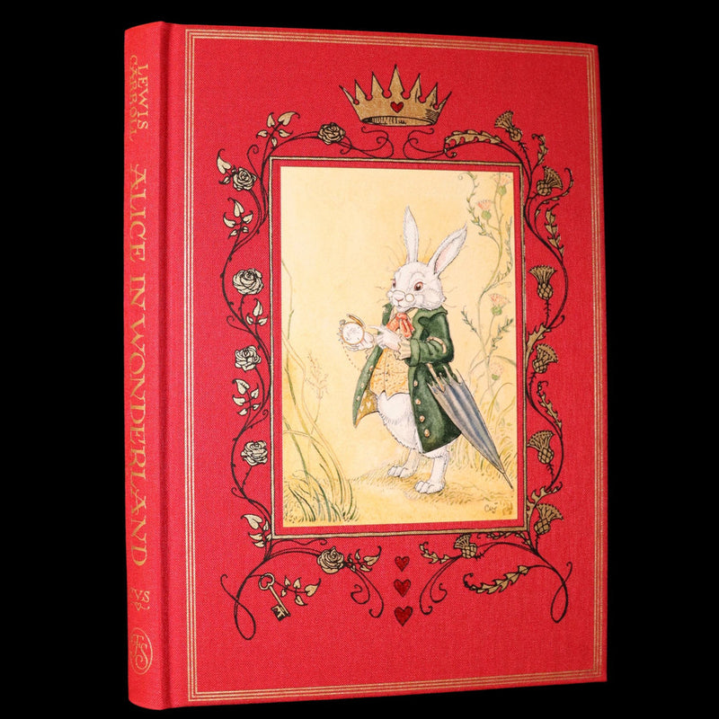 2019 Signed First Edition - Alice in Wonderland, Charles van Sandwyk Illustrator