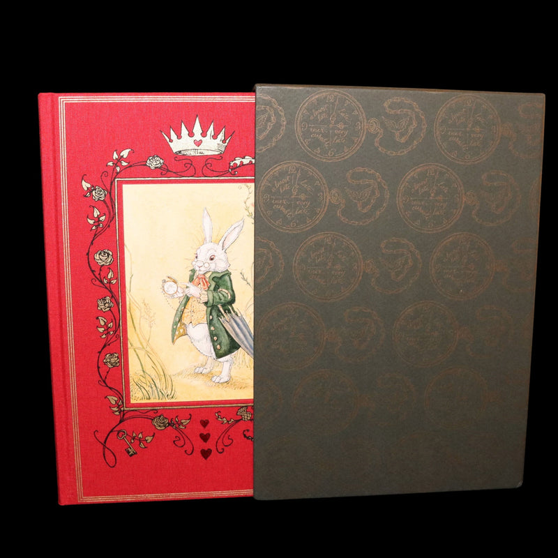 2019 Signed First Edition - Alice in Wonderland, Charles van Sandwyk Illustrator