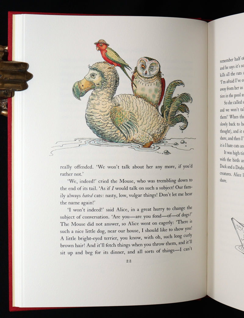 2019 Signed First Edition - Alice in Wonderland, Charles van Sandwyk Illustrator
