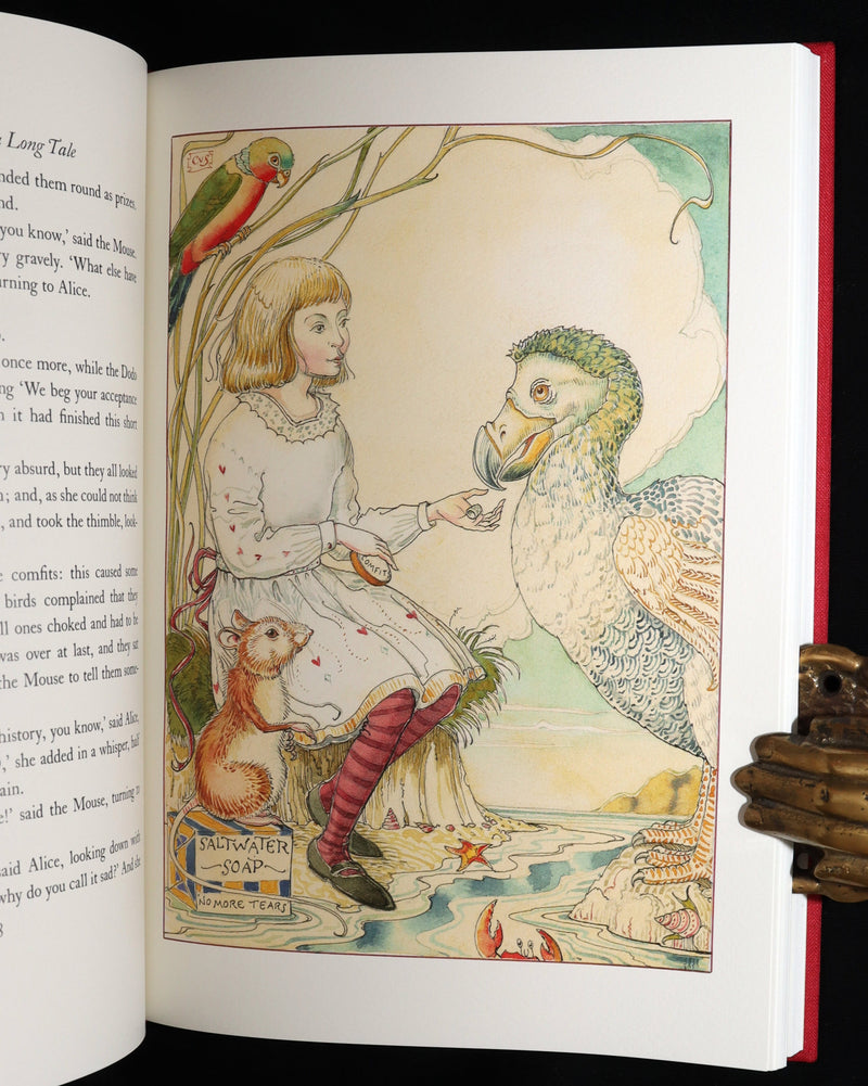 2019 Signed First Edition - Alice in Wonderland, Charles van Sandwyk Illustrator