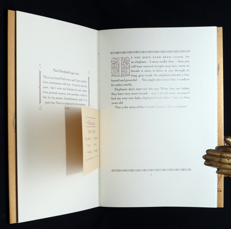 2025 Rare Book by van Sandwyk - Fah-nama-nama-nama-lah, A Tale of One Elephant
