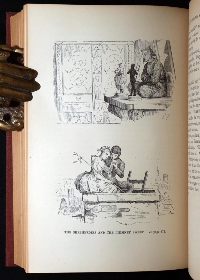 1871 Rare Book - Hans Christian Andersen Tales Illustrated by Stone and Pedersen