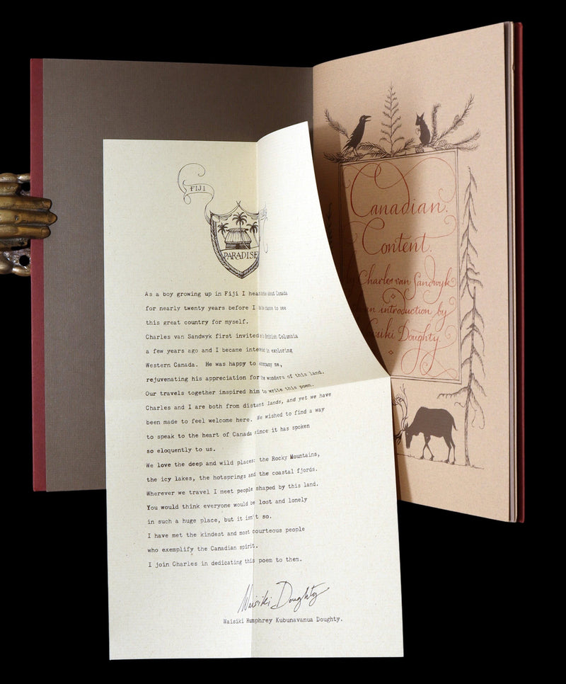 2009 Rare variant of 1stED - Canadian Content illustrated by Charles van Sandwyk