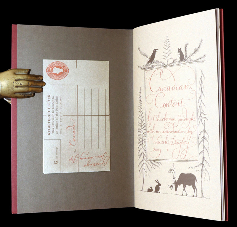 2009 Rare variant of 1stED - Canadian Content illustrated by Charles van Sandwyk